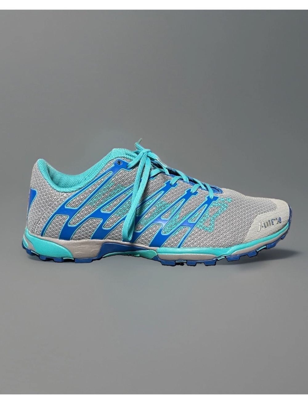 Inov8 F-Lite 249 Men's Cross Training Shoes Gray/Teal Size 8